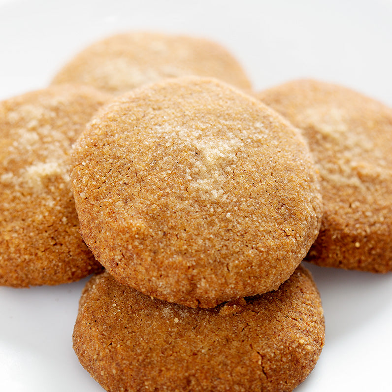 Nut/Cassava Free Gingersnap Cookies (AIP, Paleo)