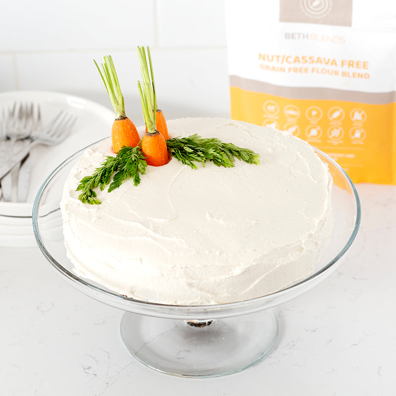 Paleo Carrot Cake without Nuts