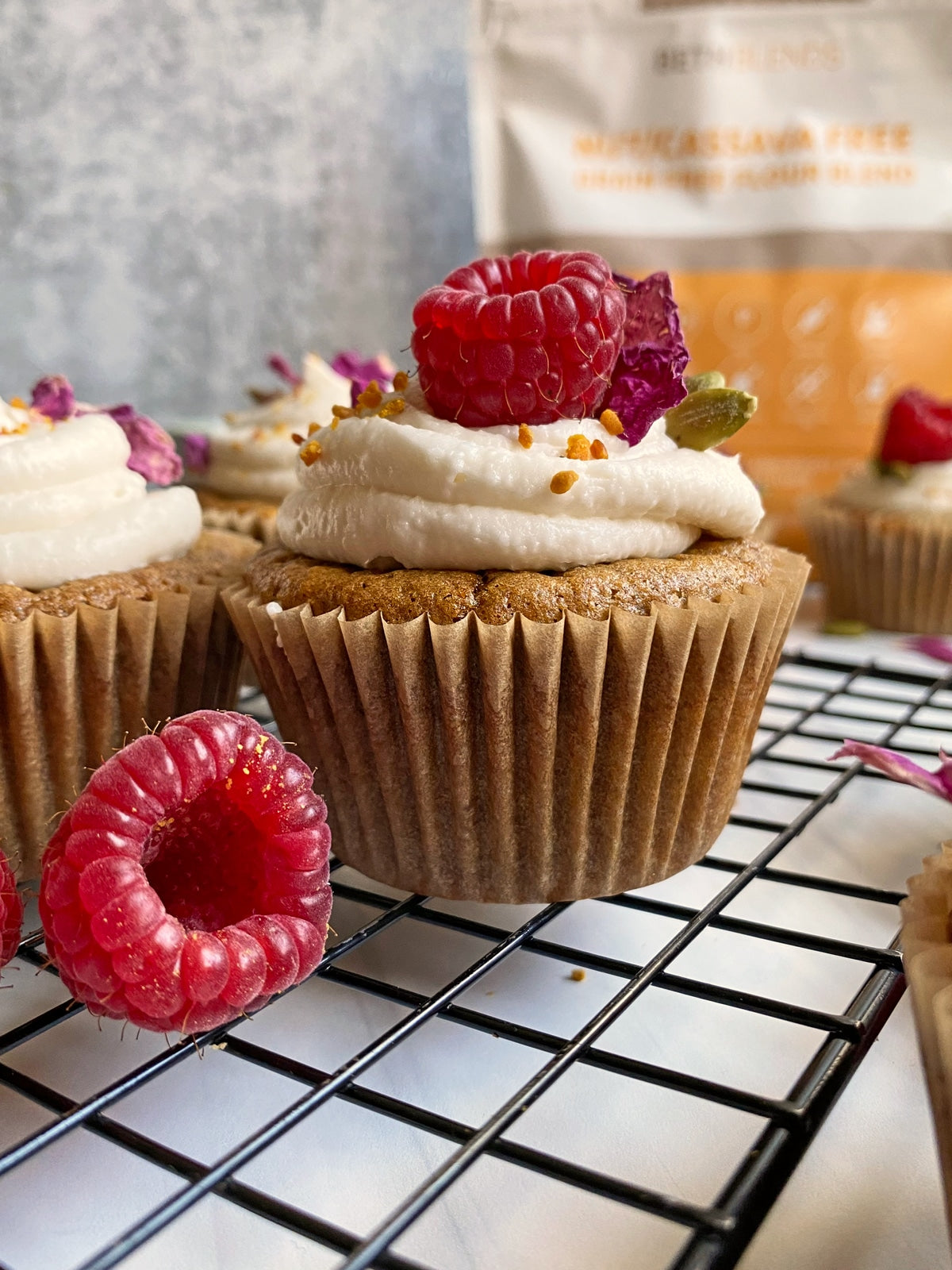 Paleo Vanilla Cupcakes from Bake It Paleo